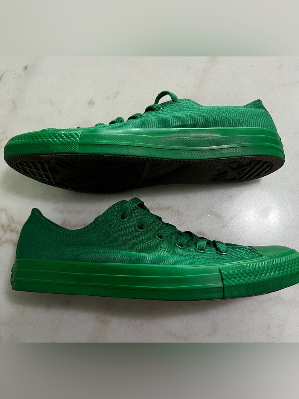 Converse Chuck Taylor Madison Sneakers Unisex Size Men 6.5 Women 8.5 Green EUC - Picture 2 of 7